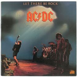 AC/DC Signed Album
