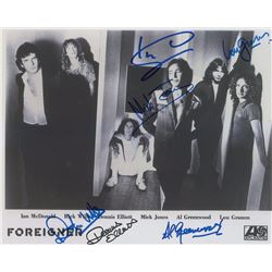 Foreigner Signed Photograph