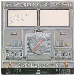 Bob Marley Signed Album Sleeve