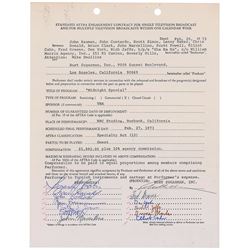 Sha Na Na Signed Document