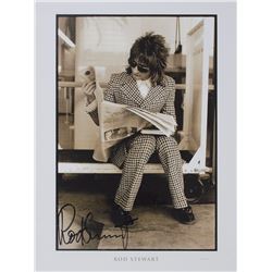 Rod Stewart Signed Poster