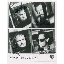 Van Halen Signed Photograph