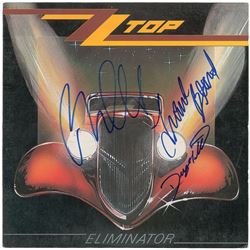 ZZ Top Signed Album