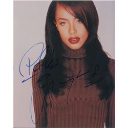 Aaliyah Signed Photograph