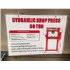 Image 2 : 50 TON HYDRAULIC SHOP PRESS