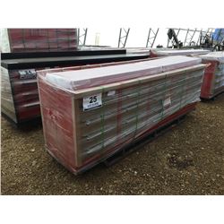 10FT 20 DRAWER HEAVY DUTY METAL WORK BENCH