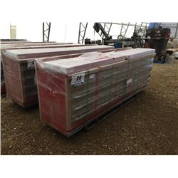 10FT 20 DRAWER HEAVY DUTY METAL WORK BENCH