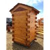 Image 2 : SQUARE TIMBER TOILET