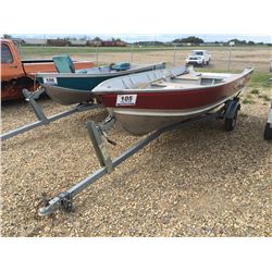 LUND 13 FT. ALUMINUM BOAT