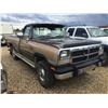 Image 2 : 1991 DODGE RAM 2500 P/U