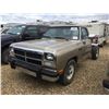 Image 1 : 1992 DODGE 250 CAB & CHASSIS