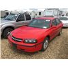 Image 1 : 2001 CHEV IMPALA 4-DOOR CAR