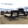 Image 2 : 2011 ABU 25 FT.  FLATDECK TRAILER
