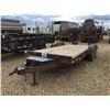 Image 1 : 1999 DYSON 18 FT. FLATDECK T/A TRAILER
