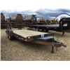 Image 2 : 1999 DYSON 18 FT. FLATDECK T/A TRAILER