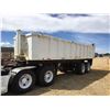 Image 1 : 1993 28 FT. T/A ALUM END DUMP TRAILER