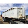Image 2 : 1993 28 FT. T/A ALUM END DUMP TRAILER