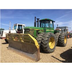 1983 JOHN DEERE 8650 4WD TRACTOR