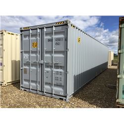 40' HIGH CUBE DBL DOOR 1 WAY SHIPPING CONTAINER