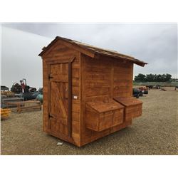 5X8 FT. CHICKEN COOP