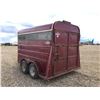 Image 4 : 1994 SOUTHLAND 14 FT. HORSE TRAILER