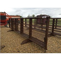 (5) 6X24 FT. FREESTANDING LIVESTOCK PANELS