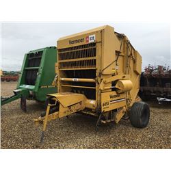 1986 VERMEER 605J ROUND BALER