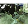 Image 2 : SET OF 4 MID CENTURY MODERN INSPIRED SIDE CHAIRS