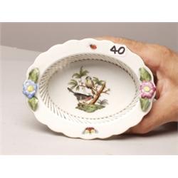Hungarian Hereno Painted Dish