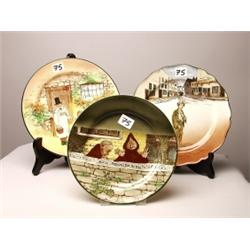 Three Doulton Plates