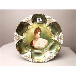 R.S. Prussia Porcelain Dish