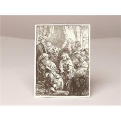 Rembrandt Etching 