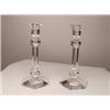 Image 1 : Pr Val St. Lambert Crystal Candlesticks