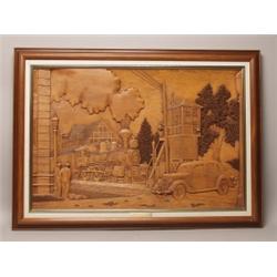 Railroadiana Plaque 