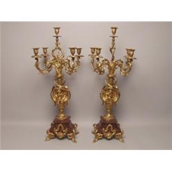 Arty Nouveau Candleabra