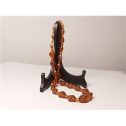 Amber Bead Necklace