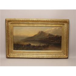 Signed Sam Bough British Oil on Canvas