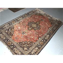Persian Qum Silk on Silk Pictoral Mat