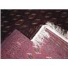Image 4 : Burgundy Persian tekka Silk on Silk Rug