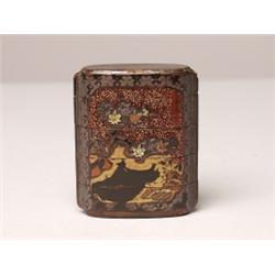 Japanese Inro Meiji Lacquerware Inro
