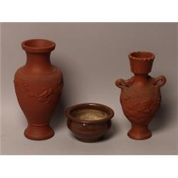 Three Items Old Chinese Ceramics