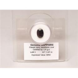 Sapphire 5.97 CT