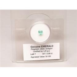Emerald .98 CT