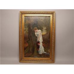 Charles Walters American Oil on Canvas