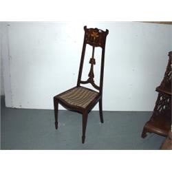 Antique Art Nouveau Chair 