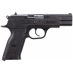 SAR 400422 SAR B6P SAO 9mm 4.5" 16+1 Black Polymer Grip Black Finish