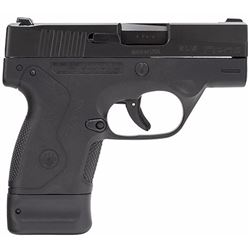 Beretta JMN9S15 BU9 Nano DAO 9mm 3.07" 6+1/8+1 Poly Frame/Grip Black