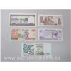 Image 2 : Lot of (5) World Bank Notes - Uruguay, Uganda, Colombia, Zambia and Vietnam