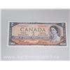 Image 1 : Bank of Canada DEVIL'S FACE $2 E/B 1466463 1954 Beattie/Coyne Note EF