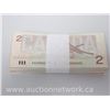 Image 2 : Bundle Lot of (100) 1986 Bank of Canada $2 Notes